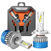 Faro LED H4 de 160W y 50000LM Súper Brillante, Kit Canbus para Auto, Plug and Play, para el Mercado de México y Brasil
