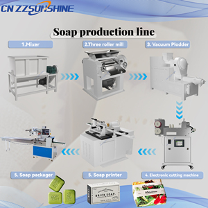 เครื่องผลิตสบู่ก้อนอุตสาหกรรมสำหรับซักผ้าแบบก้อน - Product Image 6