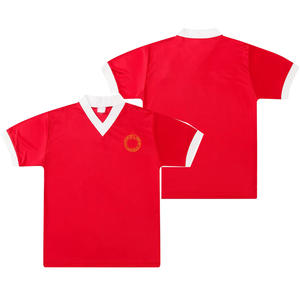 Seragam Grosir Buatan Khusus Tim Nasional Inggris 1977 Jersey Olahraga Latihan Sepak Bola Pria Cepat Kering 100% Poliester Standar - Product Image 6