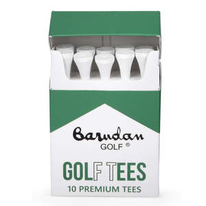 Tees de golf en bois de bambou biodégradables de qualité supérieure, lot de 10, personnalisables, style boîte à cigarettes, vente chaude - Product Image 1