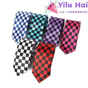 Cravatte a scacchi Hot Ins Ins <span class=keywords><strong>FBI</strong></span> per cosplay, accessori per costumi da polizia per matrimoni e occasioni speciali come Pasqua - Product Image 1