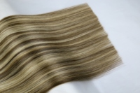 Nouvelle Conception Tissage de Cheveux Humains Vierges Genius Hair, Extensions de Cheveux Russes Européens Sans Couture Genius Weft