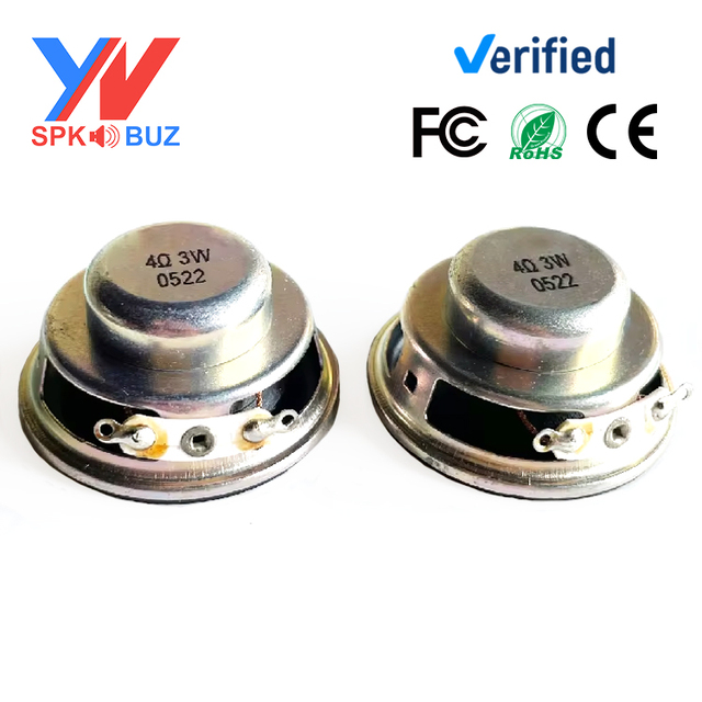 1.5-Inch 40x20MM 4Ohms3W Micro Full Range Multimedia Speaker Factory Custom Circular Audio Driver Unit for Smart Device ROHS&CE