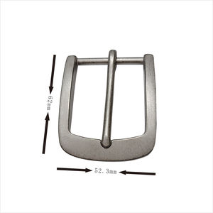 Regolabile 40 millimetri degli uomini Cinturino Decorazione Rettangolo Resistente Fibbia In Lega di Pin Fibbia per Cintura - Product Image 4