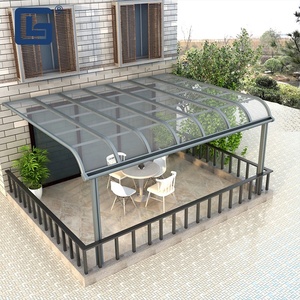 Sun Shed <span class=keywords><strong>Polycarbonate</strong></span> Tấm Mái Che Nhôm Patio Bao Gồm Ban Công Mái Hiên Tán - Product Image 1