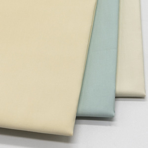 32S high end cotton plain blended non stretch woven khaki fabric ready stock for workwear pants garment making <b>material</b> - Product Image 6