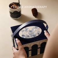 Coffrets cadeaux de diffuseurs d'huiles essentielles en céramique pour la maison, avec pierres naturelles et cristaux d'aromathérapie