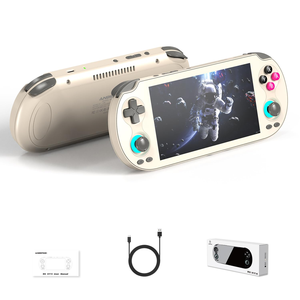 Console de jeu vidéo portable mini M17 de haute qualité, nouvelle, 4,3 pouces, 64 Go, 20000 jeux en 1, lecteur de jeux rétro classique pour PSP - Product Image 1