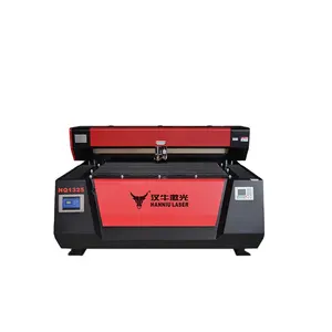 Mesin pemotong laser co2 300W, mesin pemotong laser AK-1325 format besar untuk bola basket kulit akrilik non-logam