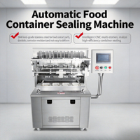 Machine automatique DEEPACK de pose et de scellage de film pour lignes de conditionnement de produits alimentaires préfabriqués, produits frais et aliments instantanés