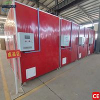 Droogmachine voor de verwerking van zwarte schimmel |   Meshband continu |   300-1500 kg/dag |   ISO 9001 |   Hoogproductieve drooglijn