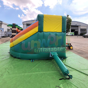 Castillo inflable comercial para niños, tipo chateau, con tobogán, para uso en exteriores. - Product Image 4