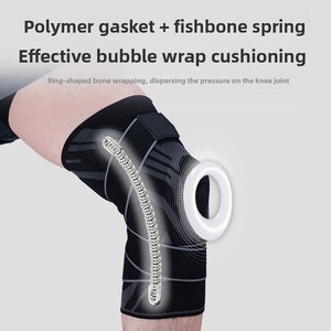 Autumn Winter Outdoor Sports Knee <b>Brace</b> Strap Stabilizer Breathable Compression Comprehensive Protection Shock Absorption for - Product Image 3