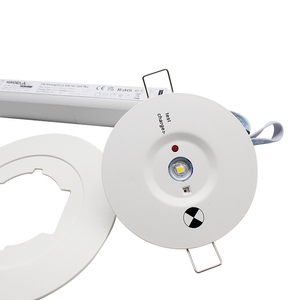 Luz de salida de emergencia LED de alta intensidad: compatible con AS2293/SAA, diseño empotrado IP20 de 220V, directo de fábrica (edificios y almacenes) - Product Image 3