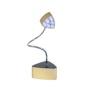 18W Cordless Metal UV LED Nail <b>Lamp</b> Foldable Bracket 3 <b>Timers</b> USB Rechargeable Mini Gel Dryer for Home - Product Image 1