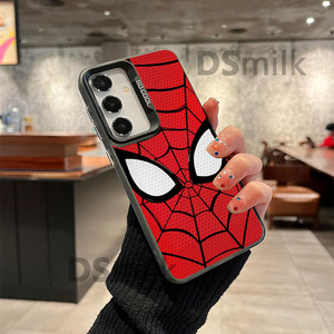 Coque de téléphone portable antichoc en TPU+PC avec impression de dessin animé d'araignée, peinte aux UV, pour A56 A32 A13 A14 155 S26 - Product Image 2