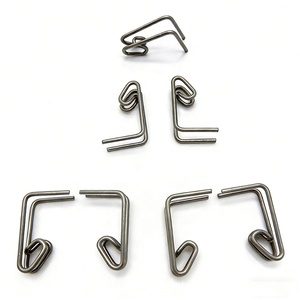 Clips de Resorte de Alambre de Acero Inoxidable Personalizados OEM, Anillos de Retención de Alambre, Ganchos, Piezas de Fabricación de Alambre - Product Image 1