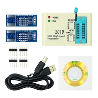 Prix usine nouvelle Version EZP 2019 programmeur SPI USB haute vitesse Support24 25 93 EEPROM 25 puce BIOS Flash + 5 prises