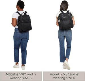 Oxford <strong>Backpack</strong>-Travel Laptop <strong>Backpack</strong> for Unisex-Lightweight Waterproof Letter Pattern Luggage Bag French <strong>Navy</strong> - Product Image 5