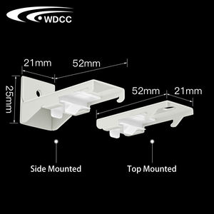 Curtain Rail Curtain <b>Runner</b> Ceiling Wall Mounted Heavy Duty Aluminum Sliding Ceiling S Wave Curtain Track - Product Image 6