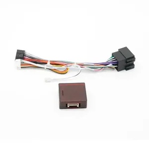 Adaptador de arnés de cableado de 16 pines para coche, decodificador de caja Canbus para Fiat 500 <span class=keywords><strong>Fiorino</strong></span> Perla Strada Stilo, Cable de alimentación de Radio Android - Product Image 3