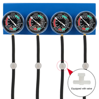 Kit de synchronisation de carburateur pour moto 2/4 cylindres, testeur d'allumage, jauge de test d'équilibrage, outils de diagnostic OLIVER