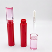 8G Tubes cosmétiques vides en plastique rond torsion vers le haut PET matériel soins de la peau sérum conteneur bouchon à vis