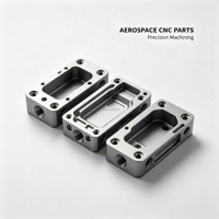 Pièces usinées CNC sur mesure en aluminium aérospatial et acier inoxydable, composants mécaniques de haute précision pour l'usinage