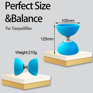 Flight <span class=keywords><strong>Pro</strong></span> Triple Bearing Medium Chinese Yoyo <span class=keywords><strong>Diabolo</strong></span> Toy avec baguettes - Product Image 5