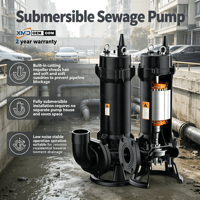 Tauchfähige Abwasser-Schneidpumpe Keller-Abwasserförderung Anti-Verstopfungs-Entwässerungspumpe für Kommunale Abwassersysteme