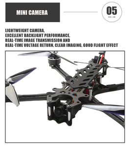 Dron de Carreras de 7 Pulgadas con Cámara Runcam 2 Analógica, Quadcopter de 5 Pulgadas - Kits de Accesorios para Drones con Mejor Relación Calidad-Precio - Product Image 3