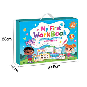 Cuaderno Reutilizable con Ranuras Mágicas para Práctica de Escritura, Libro de Actividades de Borrado en Seco, Cuadernos de Trabajo en Inglés, Fabricante de Materiales Educativos para Niños - Product Image 3