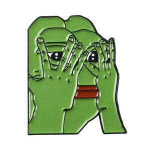 Insignia de Metal Personalizada de <span class=keywords><strong>Pepe</strong></span> el Pato, Insignia de Aleación de Zinc con Esmalte Suave y Duro, Pin de Metal con Diseño de Animal, Fábrica de Insignias - Product Image 2