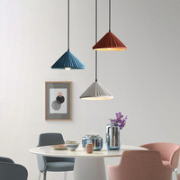 Style industriel nordique Macaron ciment suspension simple personnalité créative pour lait thé Restaurant café Bar AC