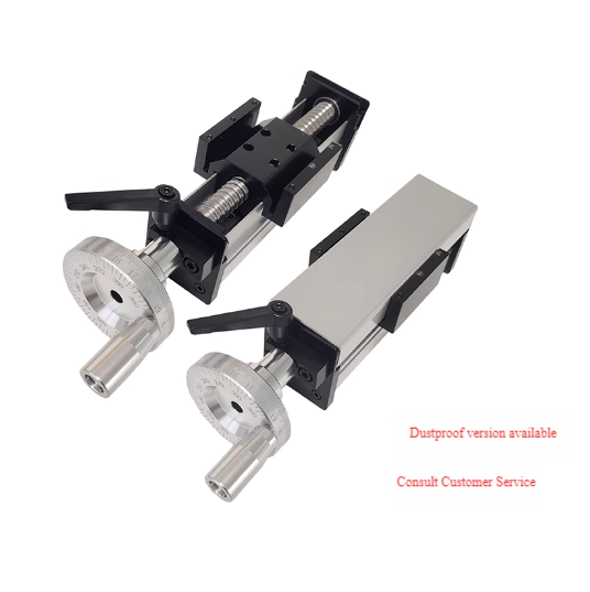 Dual-track Precision Ball Screw Cross Module Linear <strong>Guide</strong> Rail Sliding Table Hand-operated Workbench