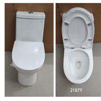 Foshan Ovs Sanitary Ware Co Ltd Inodoros Modernos 4L/6L WC Céramique Allongé à Double Siphon