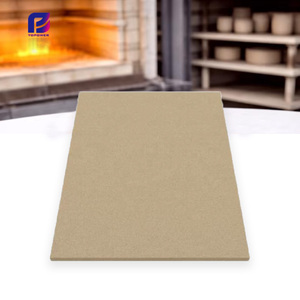 Panneau isolant ignifuge en <span class=keywords><strong>vermiculite</strong></span> 12 mm 20 mm, dalle réfractaire légère 1200°C pour doublure de porte de four - Product Image 1