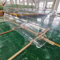 Bestseller Leyu Factory Custom ized Größe Acryl zylinder Aquarium für zu Hause
