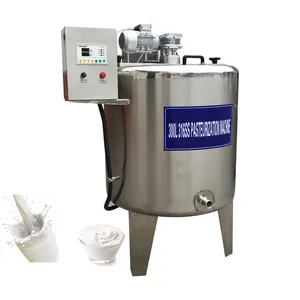 Pasteurizador de leite do tanque e homogeneizador homogeneizador de alto cisalhamento misturador máquina de mistura