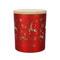 Meilleures ventes : Bougeoir en verre électroplaqué pour gravure de Noël, décoration de table pour la maison et les fêtes