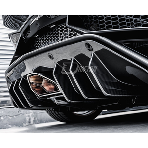ชุดแต่งตัวถังรถยนต์สำหรับ <span class=keywords><strong>Lamborghini</strong></span> <span class=keywords><strong>Aventador</strong></span> คาร์บอนไฟเบอร์แห้ง กันชนหลัง LP750 <span class=keywords><strong>SV</strong></span> ปี 2011-2021 - Product Image 5