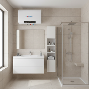 <span class=keywords><strong>Chauffe</strong></span>-<span class=keywords><strong>eau</strong></span> solaire photovoltaïque électrique à double réservoir séparé, 60L, à chauffage rapide, contrôlé par application, pour usage commercial et hôtelier - Product Image 4