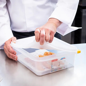 Contenitore per Alimenti Araven GastroNORM GN 2/3 da 14 Litri, 35.4x32.5x15 cm, Ermetico con Doppia Chiusura per Facile Apertura - Product Image 4