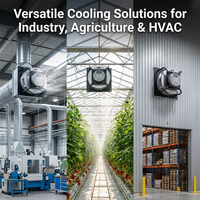 B3P500-EC137-010 380V Industrieller EC-Radialventilator Hocheffiziente Intelligente Belüftungslösung für HVAC-Systeme