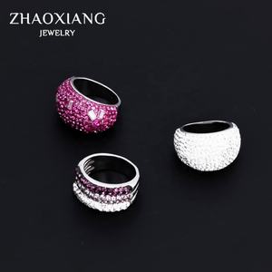 แหวนหมั้นสำหรับผู้หญิง แหวนนิ้วประดับเพชรเซอร์โคเนีย สแตนเลสสตีล เครื่องประดับแฟชั่น แหวนแต่งงาน - Product Image 4