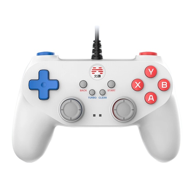 Mini PC Game Controller 2M Handle USB Joypad Gamepads BETOP D2E Wired Gamepad for PS3/PC/TV Box/Steam/Super Console X