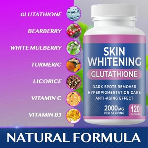 120 קפסולות l-glutathione למבוגרים לנהל ביעילות את העור תוספי תזונה צמחיים התחדשות מלנין - Product Image 4