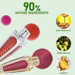 Brillo Labial Mineral Líquido con Logotipo Personalizado OCHAIN, Color Rosa Brillante, Maquillaje Labial de Marca Privada, Brillo Labial Impermeable con Llavero - Product Image 3