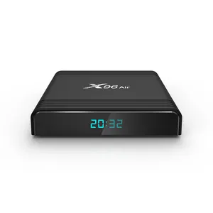 शेन्ज़ेन फैक्टरी X96 हवा Amlogic S905X3 4GB + 32GB एंड्रॉयड 9.0 टीवी बॉक्स 4K सेट टॉप बॉक्स
