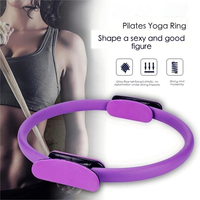 Set Latihan Pilates Portabel Multi-Piece Adjustable dengan Resistance Band, Yoga Ring, dan Bola Fitness, Tersedia dalam Berbagai Pilihan Warna untuk Olahraga